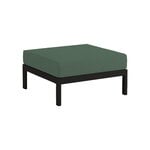 TIPTOE Easy ottoman, graphite black - forest green, product image