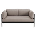 TIPTOE Easy 2-istuttava sohva, musta - beige