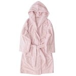Tekla Hooded bathrobe, stella pink