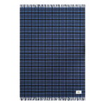 Tekla Lambswool blanket, 140 x 200 cm, blue plaid, product image