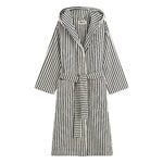 Tekla Hooded bathrobe, sailor stripes, product image