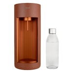 Mysoda Glassy sparkling water maker for glass bottles, terracotta, product image