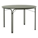 &Tradition Table de salle à manger ronde Thorvald SC98, 115 cm, vert bronze