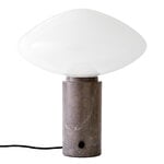 &Tradition Mist Tischleuchte AP17, Grigio Caldo Marmor - Opalglas, produktbild
