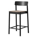 &Tradition Barhocker Betty TK14, Esche schwarz - Fuse 0351, produktbild