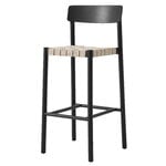 &Tradition Betty TK15 bar chair, black ash - natural webbing, product image