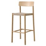&Tradition Barhocker Betty TK15, Eiche - naturbelassenes Geflecht, produktbild