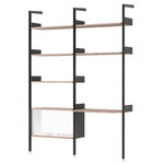 &Tradition Rombe shelf, Configuration D (IF2 & IF6), anthracite - walnut, product image