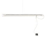 Ingo Maurer Tubular Balance table lamp, white - white cable, product image