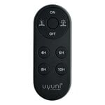 Uyuni Lighting Fernbedienung für LED-Kerzen, oval, schwarz, produktbild