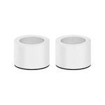 Uyuni Lighting Light candleholder for standard LED taper candles, 2 pcs, matte white, product image