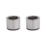 Uyuni Lighting Light candleholder for standard LED taper candles, 2 pcs, chrome, product image