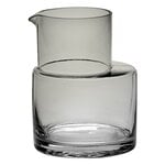 valerie_objects Caraffa Inner Circle, 75 cl, grigio fumo