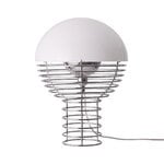 Verpan Wire pöytävalaisin, 30 cm, kromi - valkoinen, tuotekuva