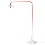 valerie_objects Standing Lamp Marble N°1, red, product image