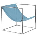 valerie_objects Solo Sitz, Edelstahl - hellblau, produktbild