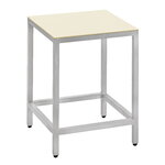 valerie_objects Alu stool, S, ivory, product image