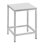 valerie_objects Alu stool, S, alu, view 1