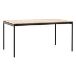 &Tradition Table Ville AV25, 150 x 90 cm, teck - noir chaud