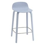 Muuto Visu counter stool, 65 cm, light blue, product image