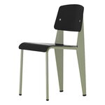 Vitra Standard SP tuoli, Prouvé Gris Vermeer - deep black