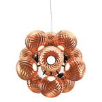 Tom Dixon Whirl Burst Chandelier riippuvalaisin, LED, kupari, näkymä 1