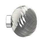Tom Dixon Whirl Surface wall lamp, silver, view 1