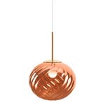 Tom Dixon Whirl riippuvalaisin, 30 cm, kupari, näkymä 1