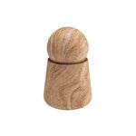 Woud Serene jar, tall, rainbow sandstone