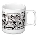 Hasami Porcelain Yuichi Yokoyama art mug, "ボコ", 385 ml, bianco, immagine prodotto