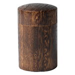 Yamashita Kougei Tea canister, L, brown Paulownia wood, product image