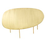 Asplund Zoo Youngster coffee table, brass
