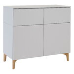 Lundia Fuuga sideboard, 96 cm, low, cashmere - oak, product image