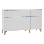 Lundia Fuuga senkki laatikolla ja ovilla, 144 cm, matala, cashmere - tammi, näkymä 1
