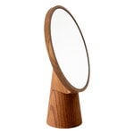 Wooden Kuvastin peili, iso, ruskea, näkymä 1