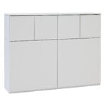Lundia Fuuga cabinet, 128 cm, large and small doors, cashemere, product image