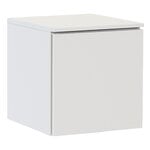 Lundia Fuuga nightstand with door, left, wall mounting, cashmere, product image