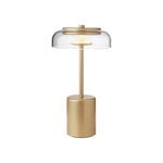 Nuura Blossi Mini ladattava pöytävalaisin, Nordic gold - kirkas, tuotekuva