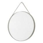 HAY Strap mirror, No 2, large, light grey