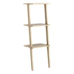 Swedese Libri shelf, 3 shelves, natural lacquered oak, product image