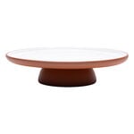 Vaidava Ceramics Earth cake stand, 27 cm, white, product image