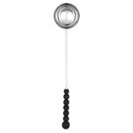 Aarikka Nuppu sauna ladle, steel - black