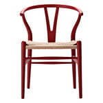 Carl Hansen & Søn CH24 Wishbone tuoli, soft red - paperinaru
