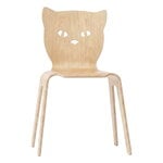 Articul Creatures chair, cat, birch veneer, view 1