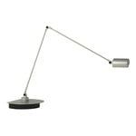 Lumina Daphine Cloe table lamp, brushed nickel, product image