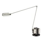 Lumina Daphine table lamp, brushed nickel, product image