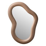 ecoBirdy Marine mirror, coffee brown, product image