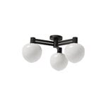 LYFA Memoir 120 III ceiling lamp, black, product image