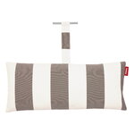 Fatboy Headdemock Superb pillow, stripe cacao, product image Fatboy Headdemock Superb pillow, stripe cacao, product image