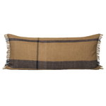 Ferm Living Dry cushion, 40 x 90 cm, sugar kelp - black